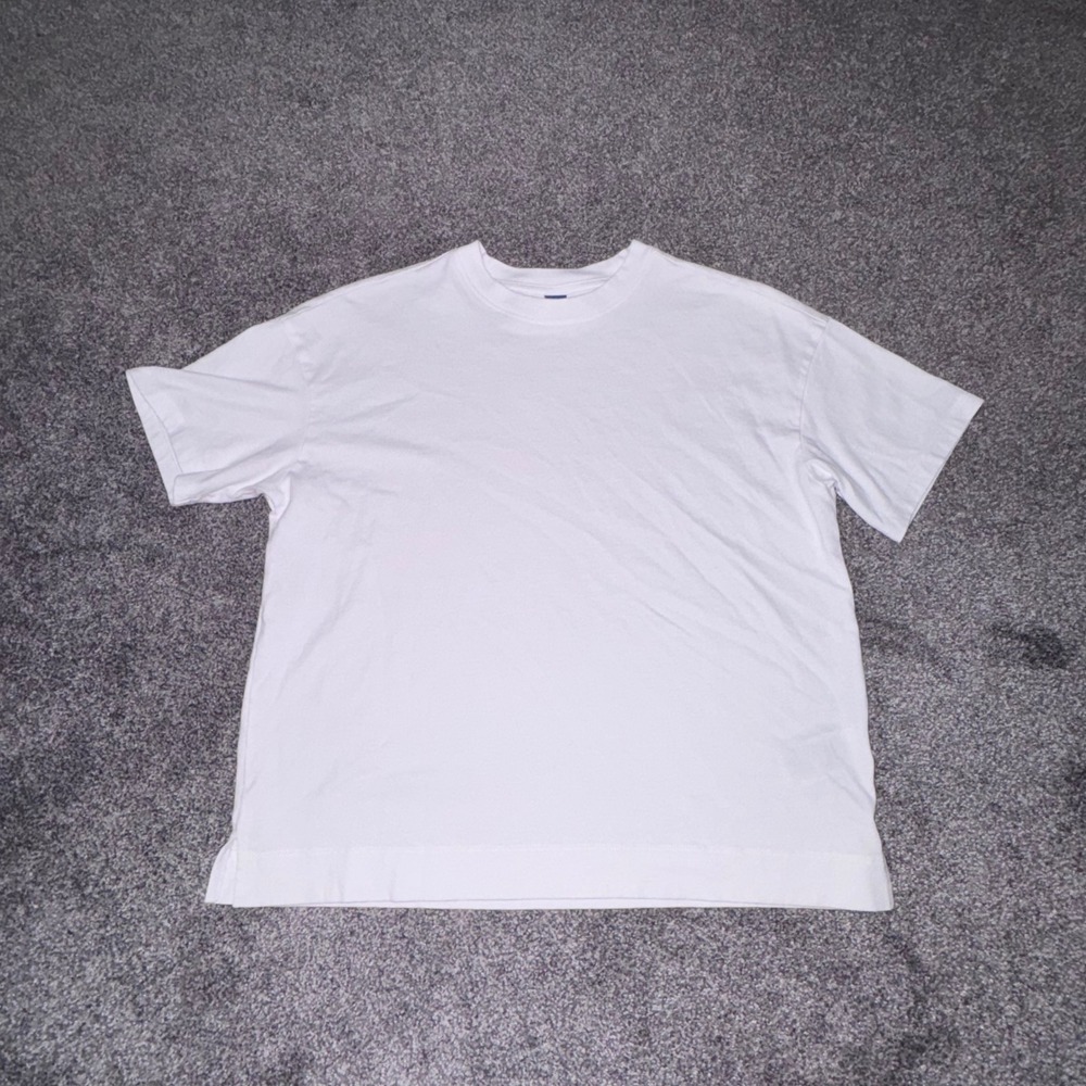 Old Navy Women's White Short Sleeve Crewneck Vintage Tee Size Small NWOT
